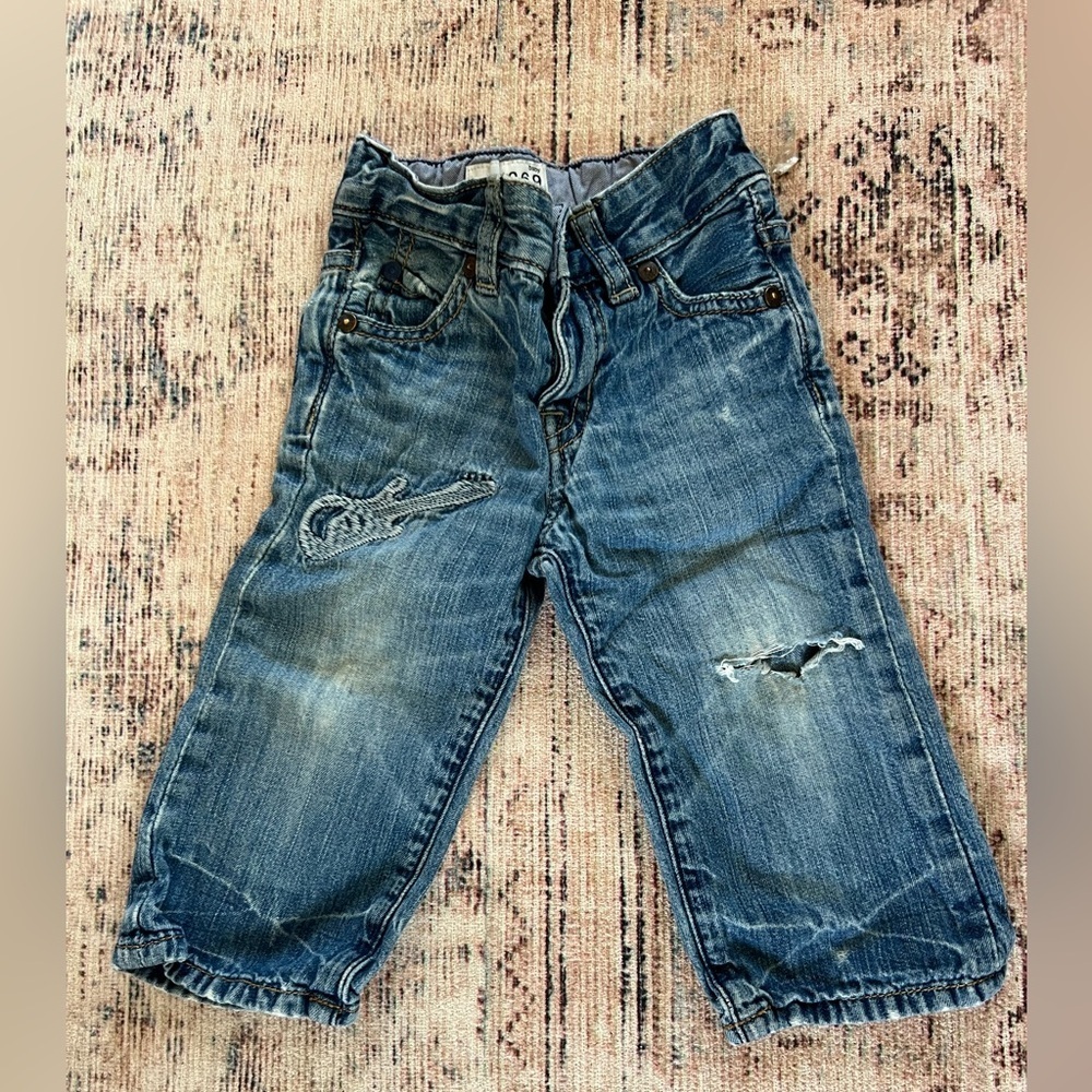 GAP Distressed Blue Kids Jeans Baby